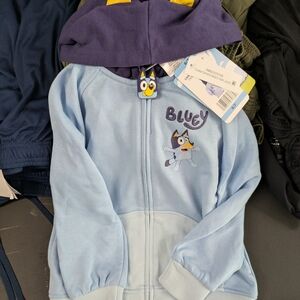 Bluey Kids Light Blue Hoodie